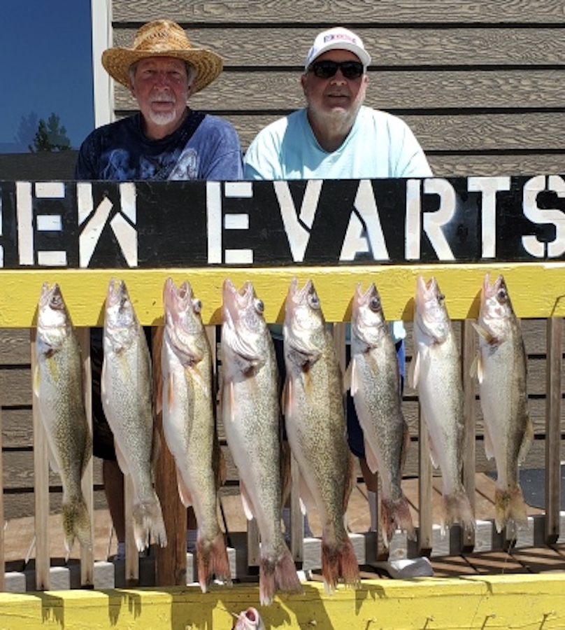 Fishing at New Evarts Resort